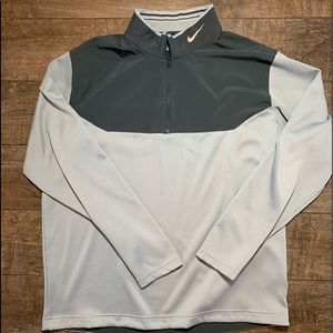 Nike golf 1/4 zip gray/light gray XL
